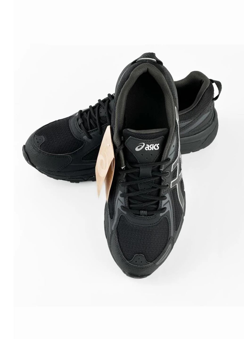 Чорно-білі кросівки 1203a297-002 демісезон Asics Gel-Venture 6
