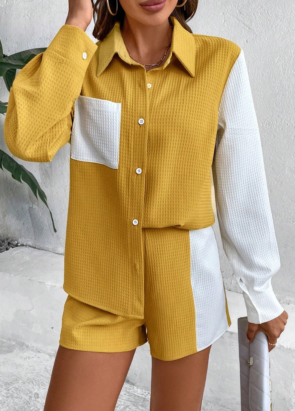 Костюм (рубашка, шорты) SHEIN (330749539)