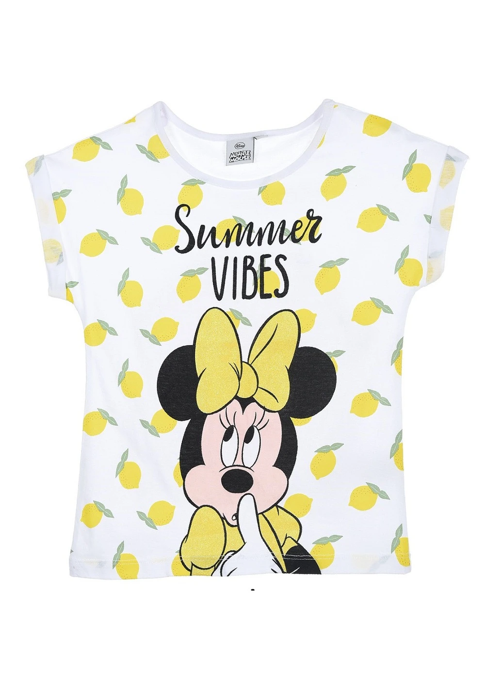 Комбинированная летняя футболка Disney