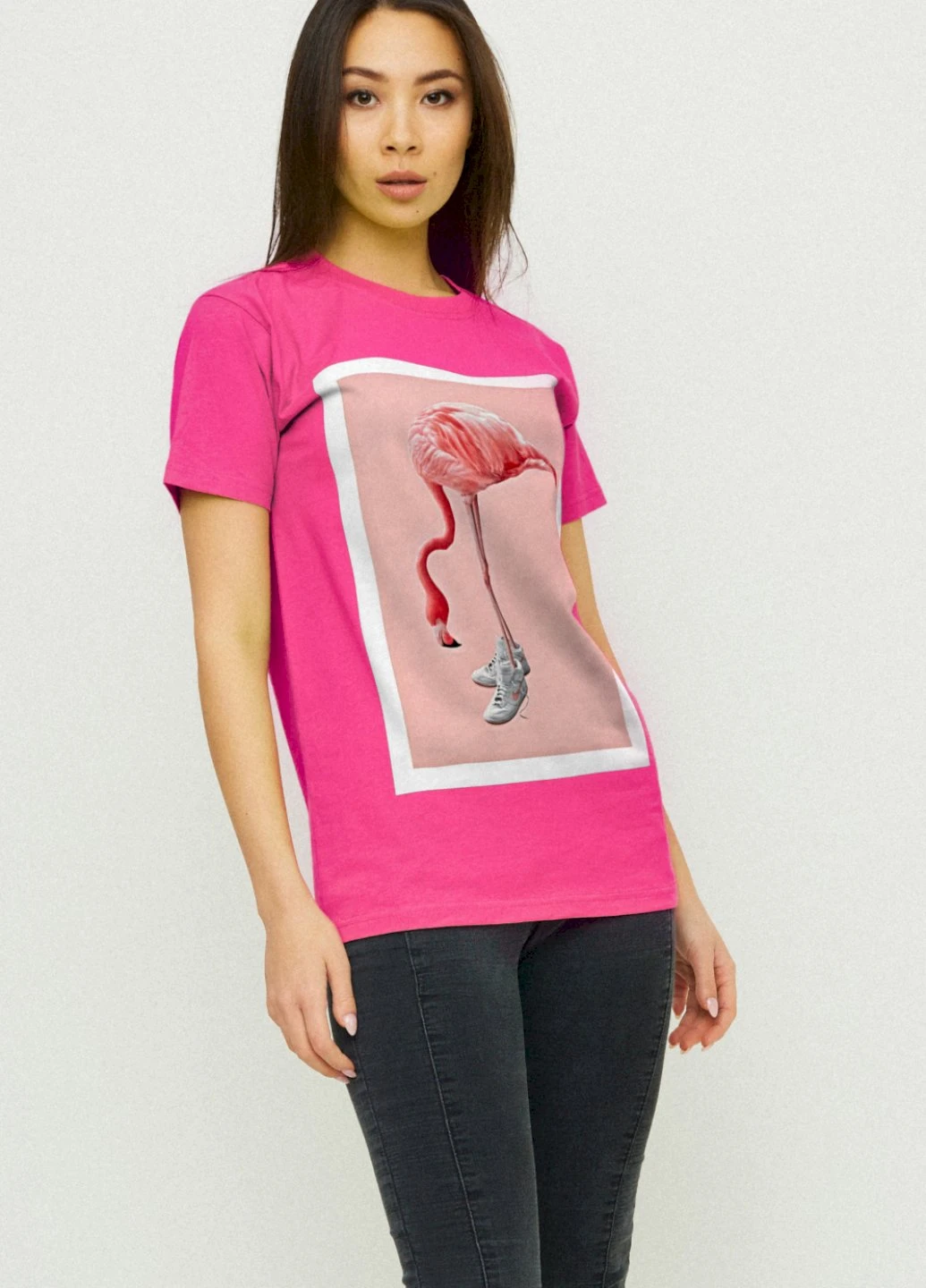 Футболка Boyfriend / air print / YAPPI - (237407740)