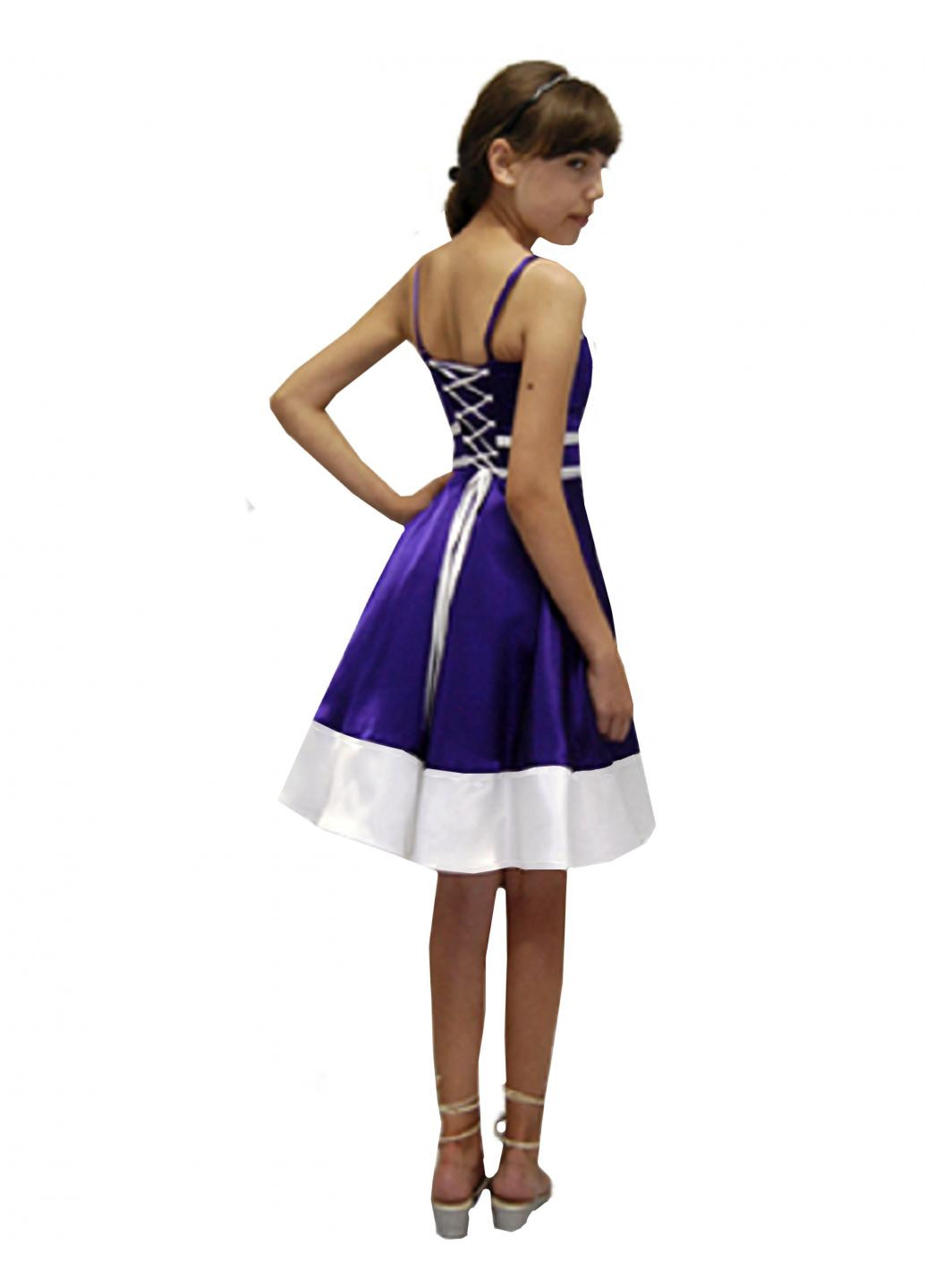 Тёмно-фиолетовое платье Попелюшка (194150360)