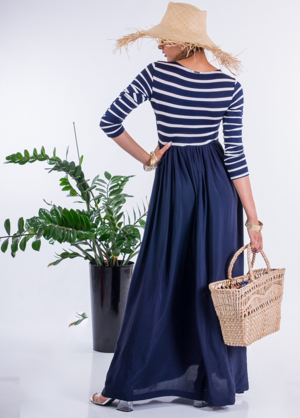 Синее платье Sarah Chole