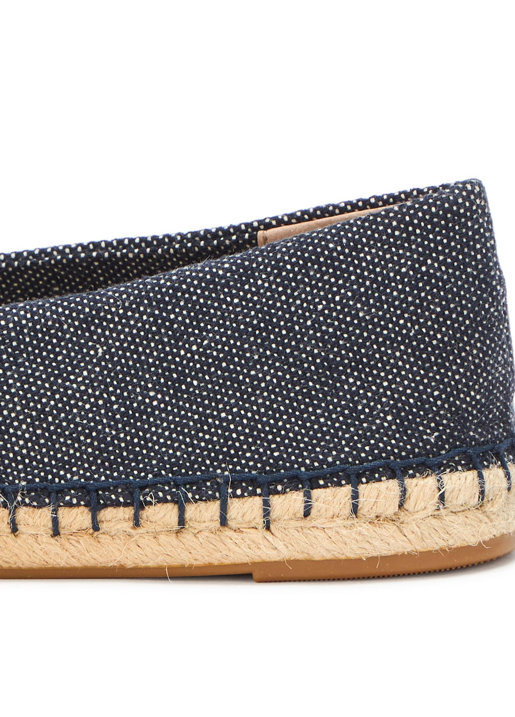 Серо-синие эспадрильи Ralph Lauren меланж тиснение, джут, плетение (364063176)