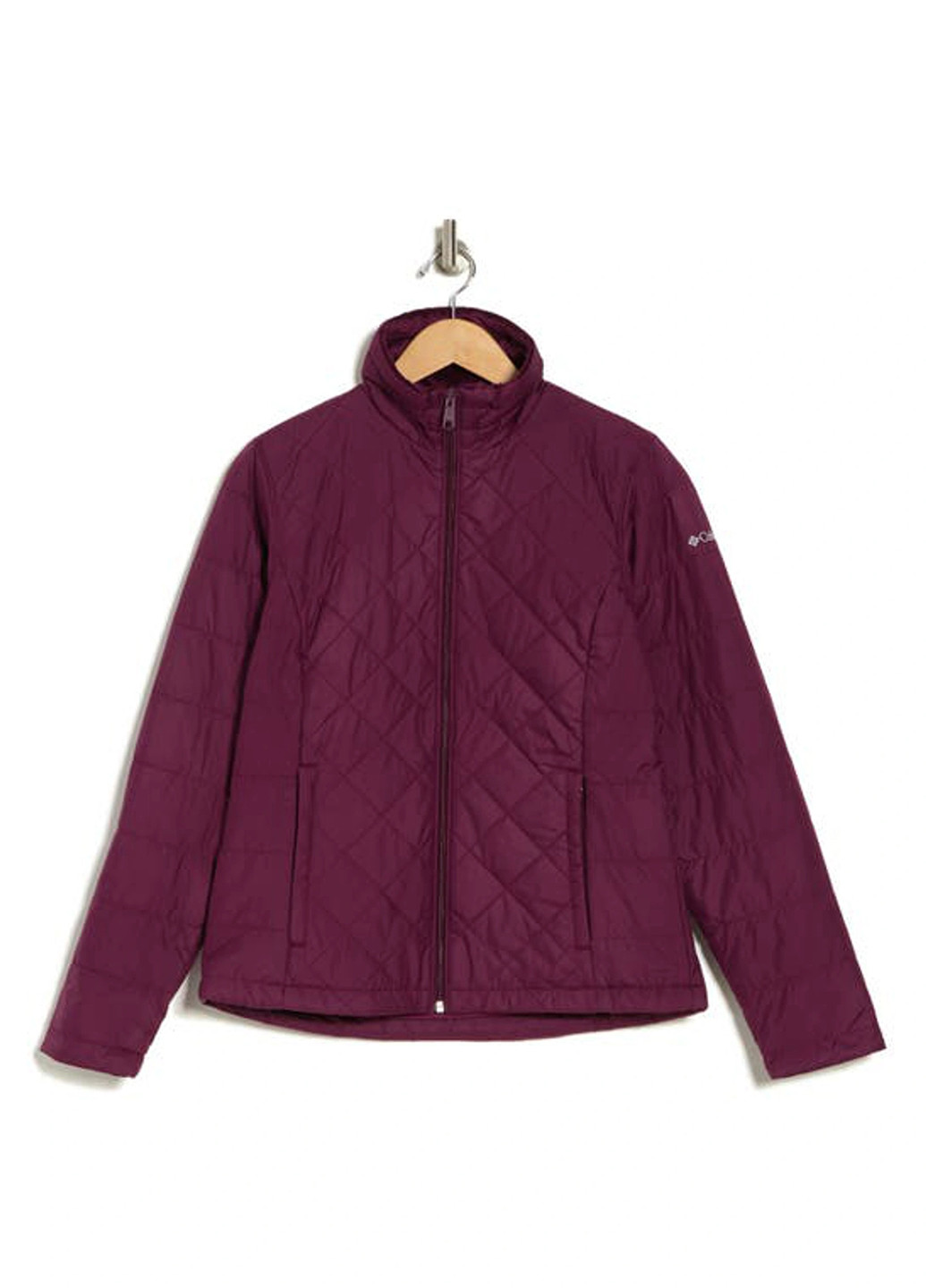 Вишневая демисезонная куртка Columbia