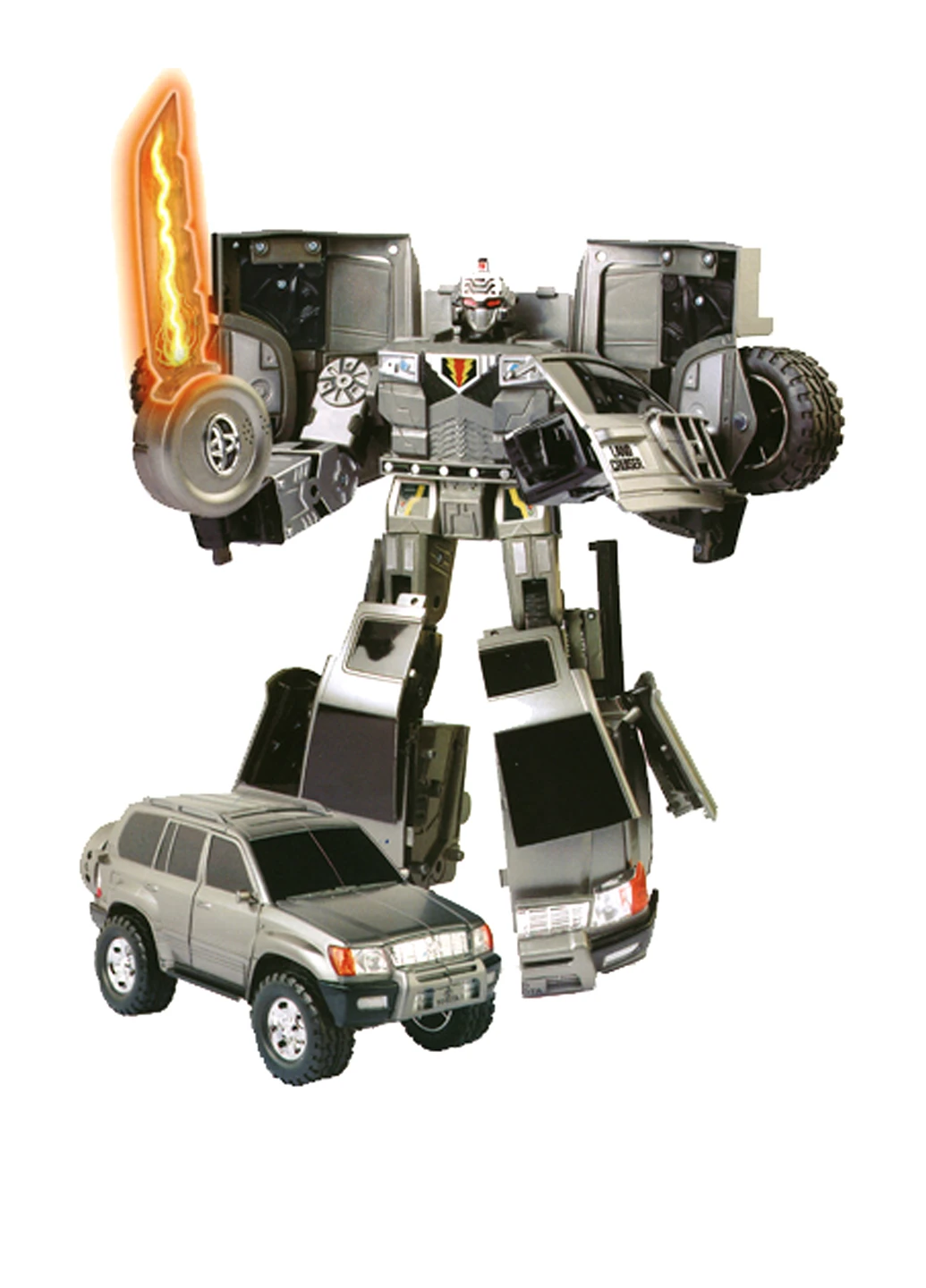 Робот-трансформер - Toyota Land Cruiser (1:18) Roadbot (158118220)