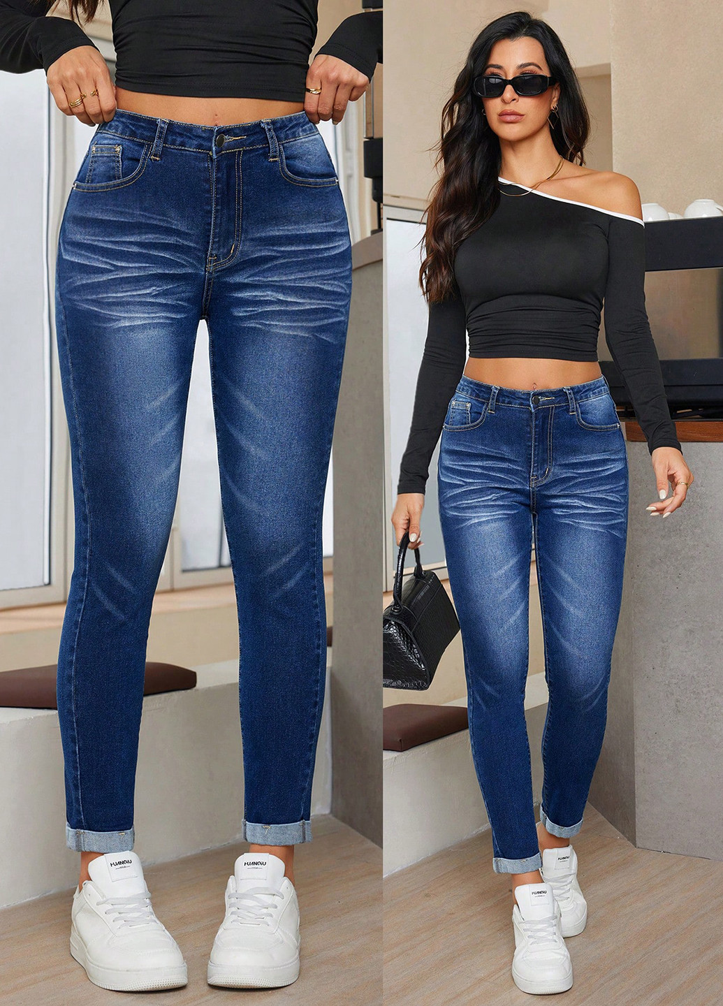 Джинси SHEIN - (342406016)