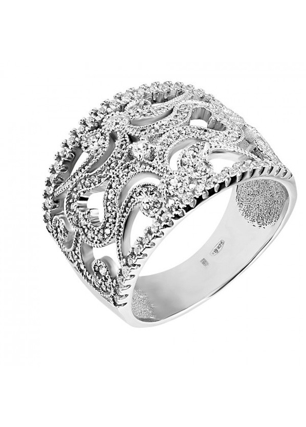 Срібний перстень широке Зимова казка UMAX (239400193)