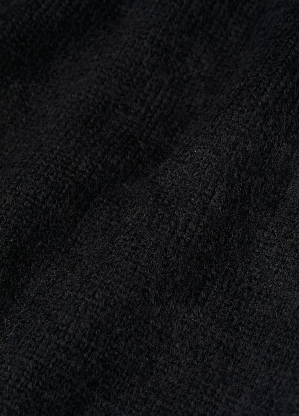 Чорна кежуал сукня сукня светр H&M однотонна