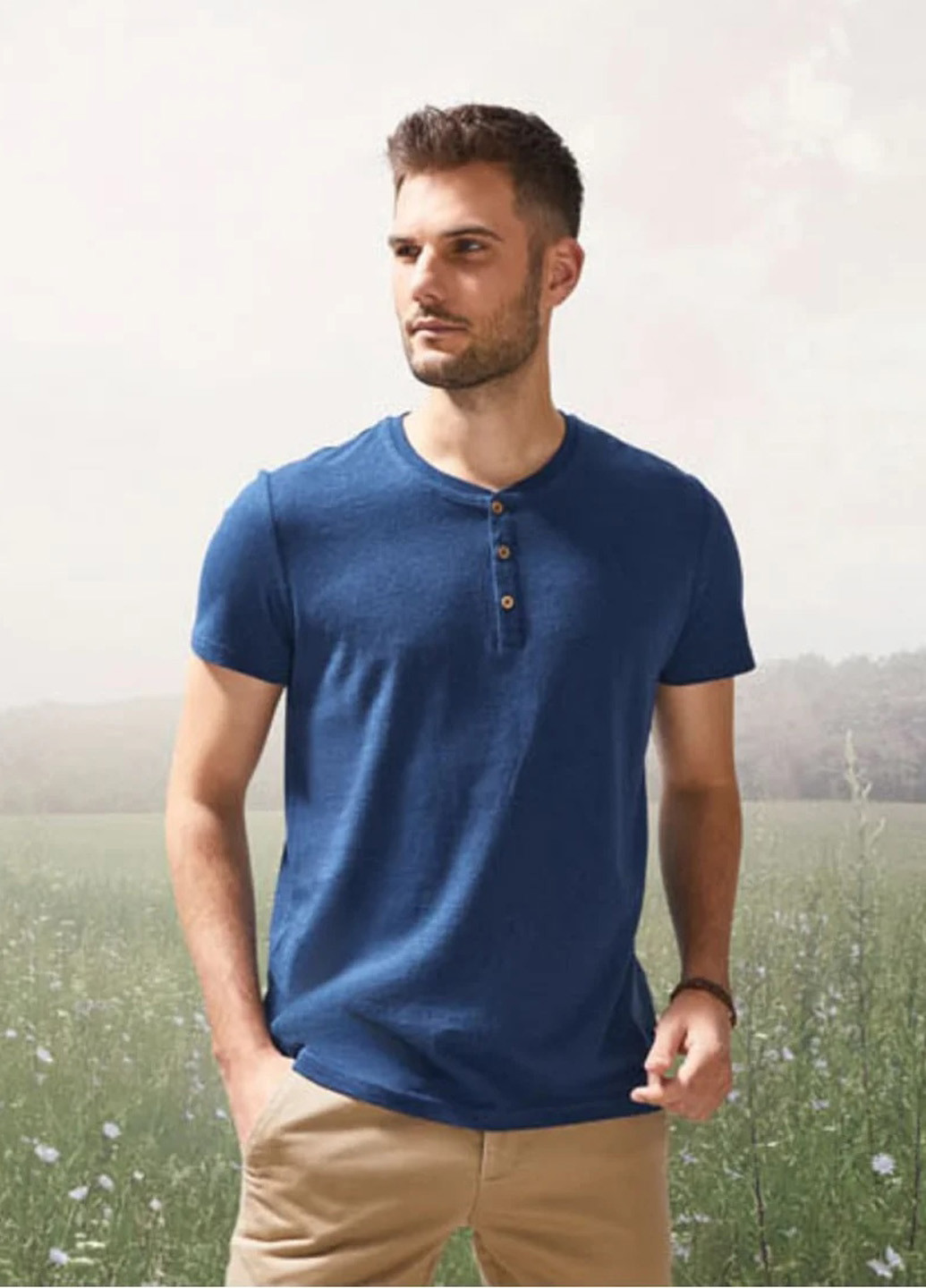 Синяя футболка Livergy