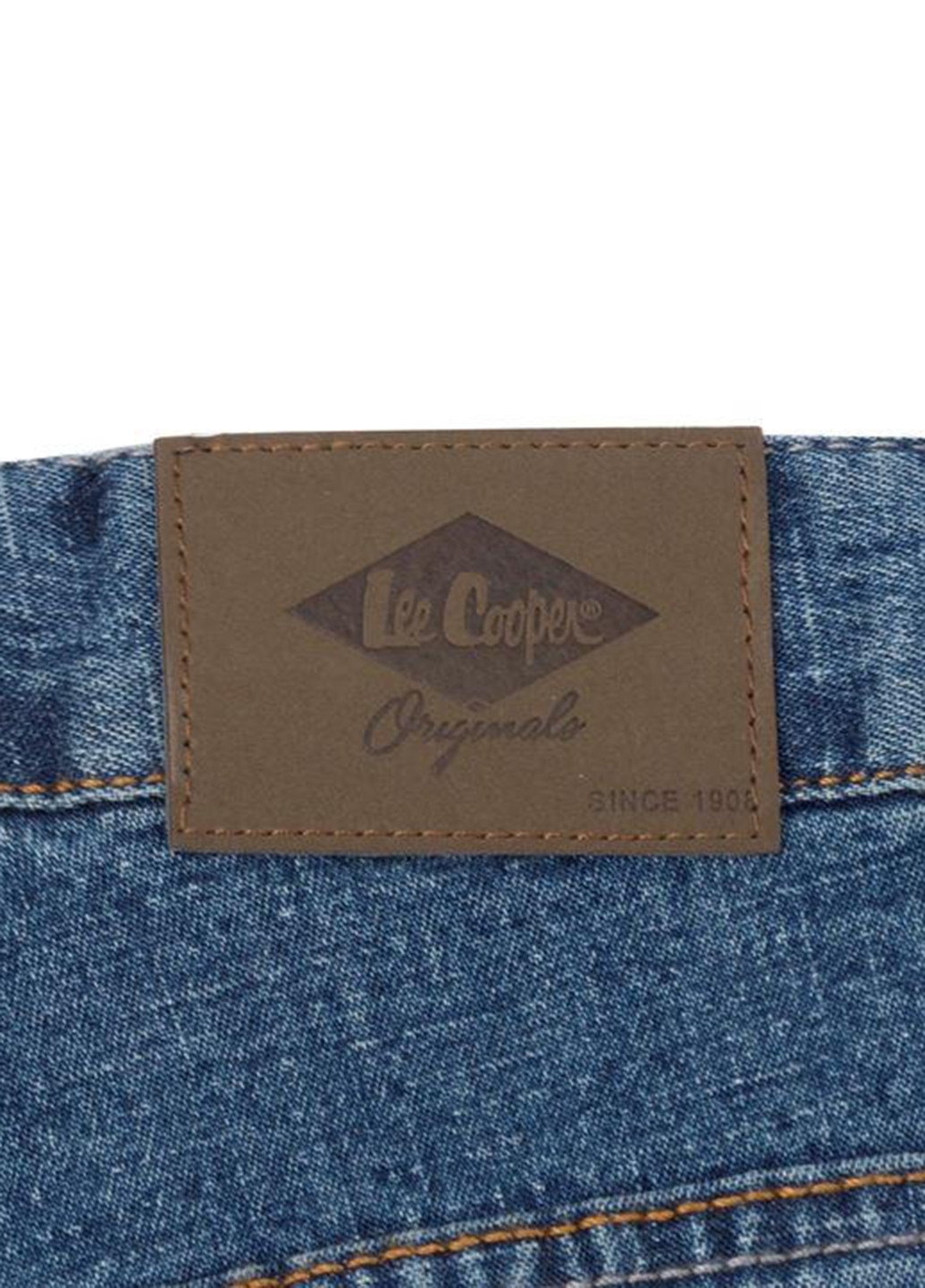 Темно-синие демисезонные прямые джинсы Lee Cooper