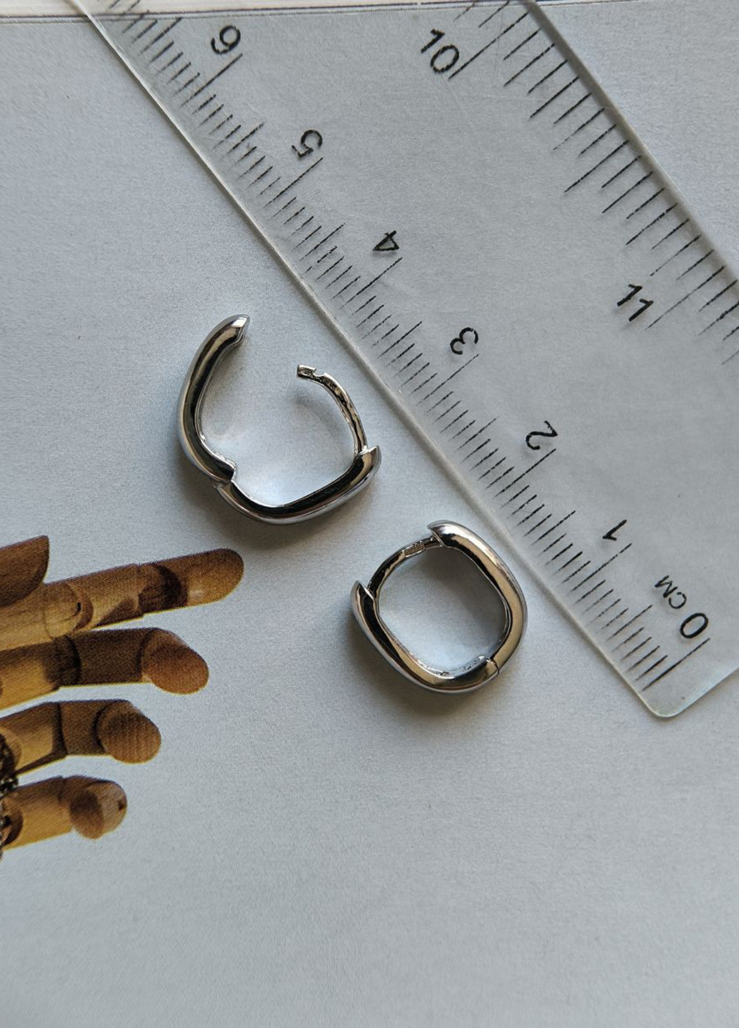 Серьги Silver Flame (350941264)