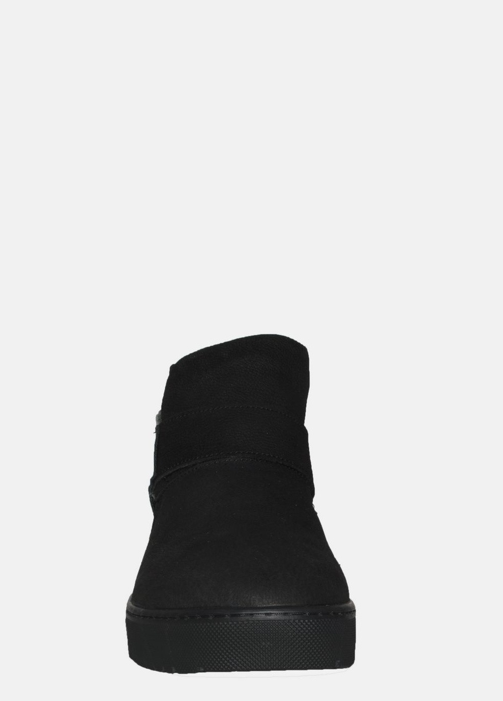Черные зимние ботинки 161ч.н черный Fabiani