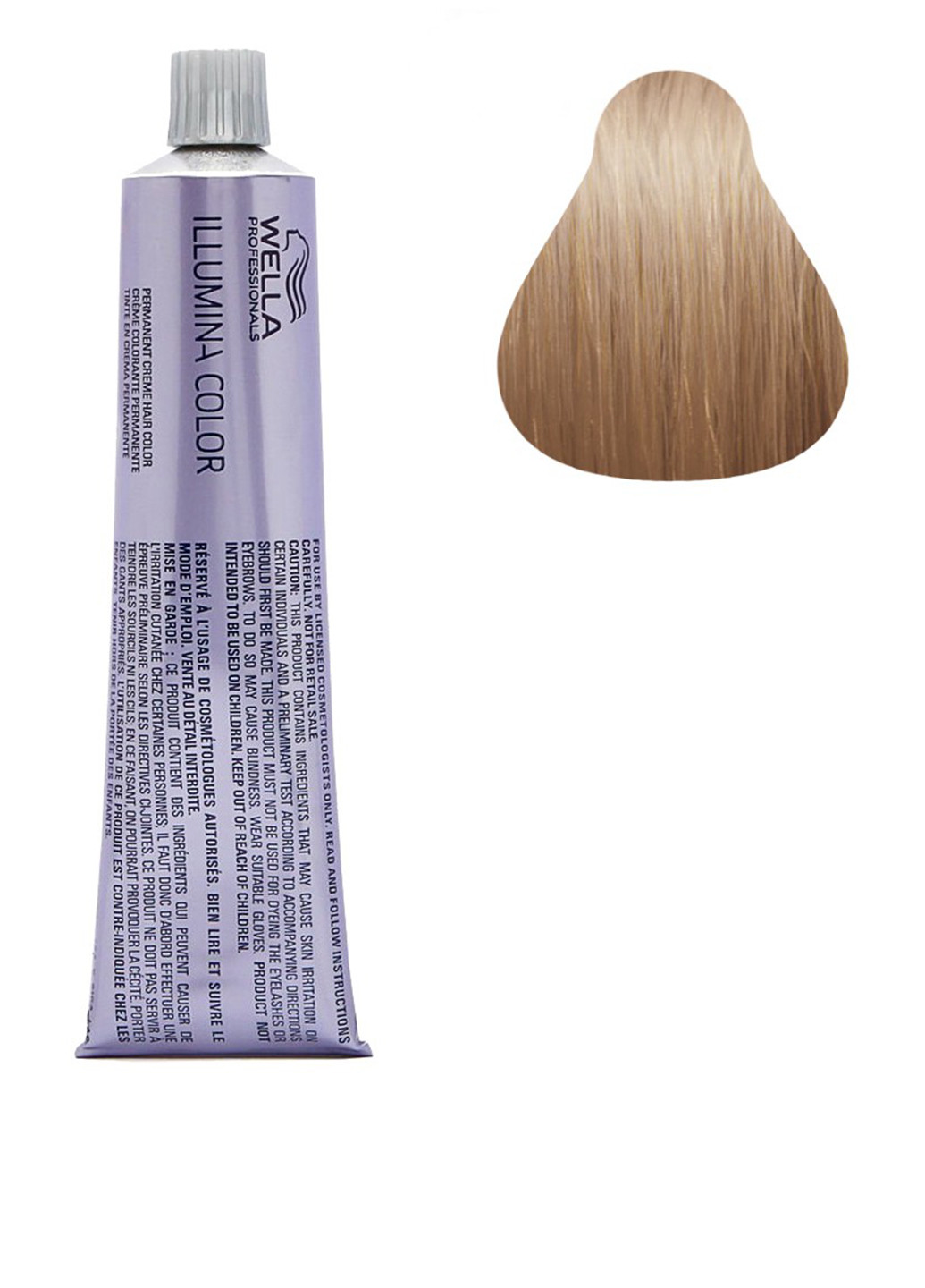 9/60, крем-фарба для волосся стійка Illumina Color (дуже світлий блонд фіолетовий натуральний), 60 мл Wella Professionals (75100158)