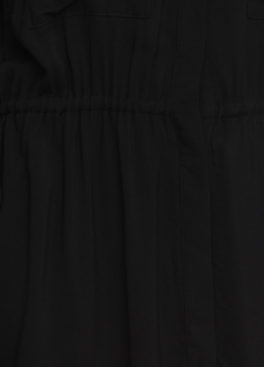 Черное кэжуал платье рубашка Numph однотонное