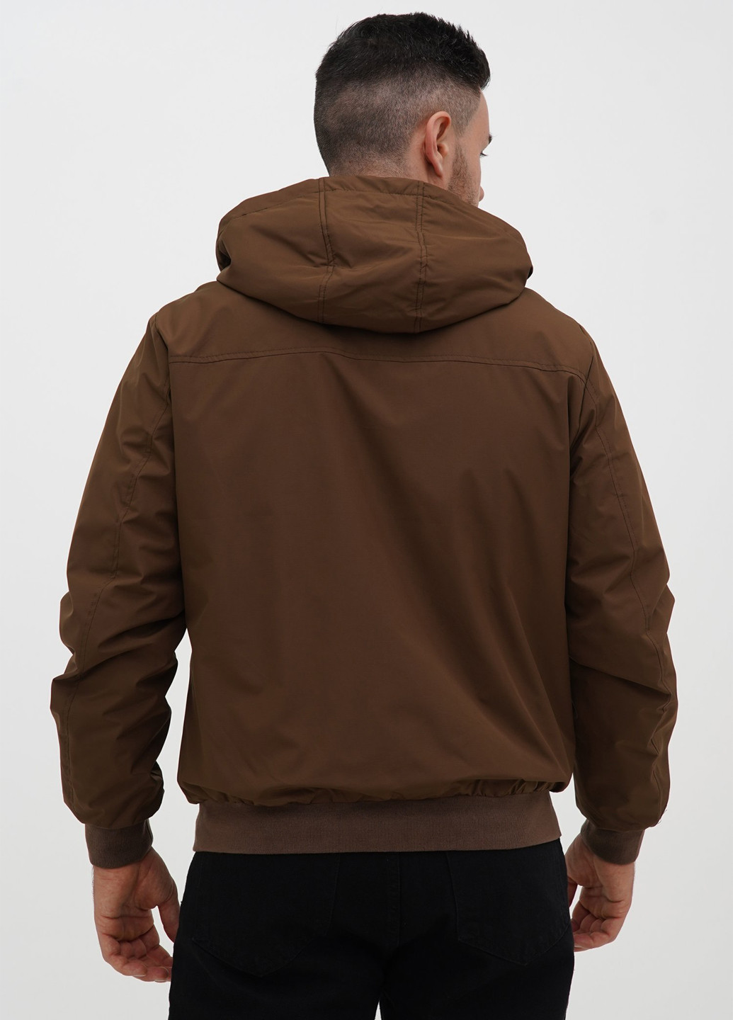 Кофейная демисезонная куртка Trend Collection