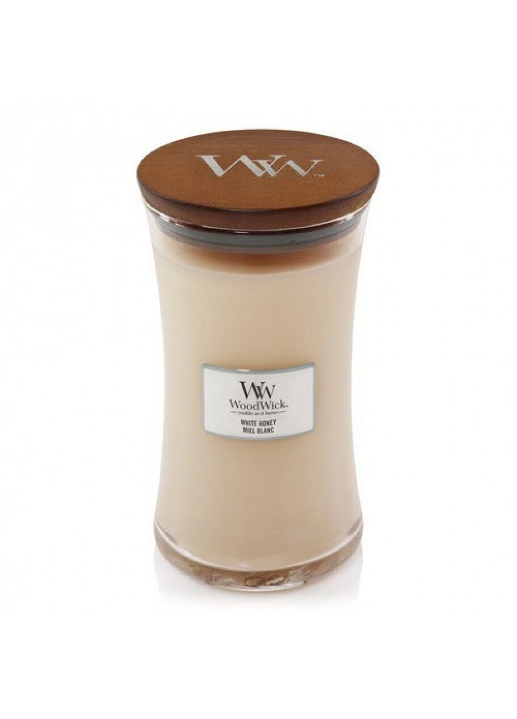 Ароматическая свеча в стекле Large White Honey 609 г (93026E) WoodWick (227516419)