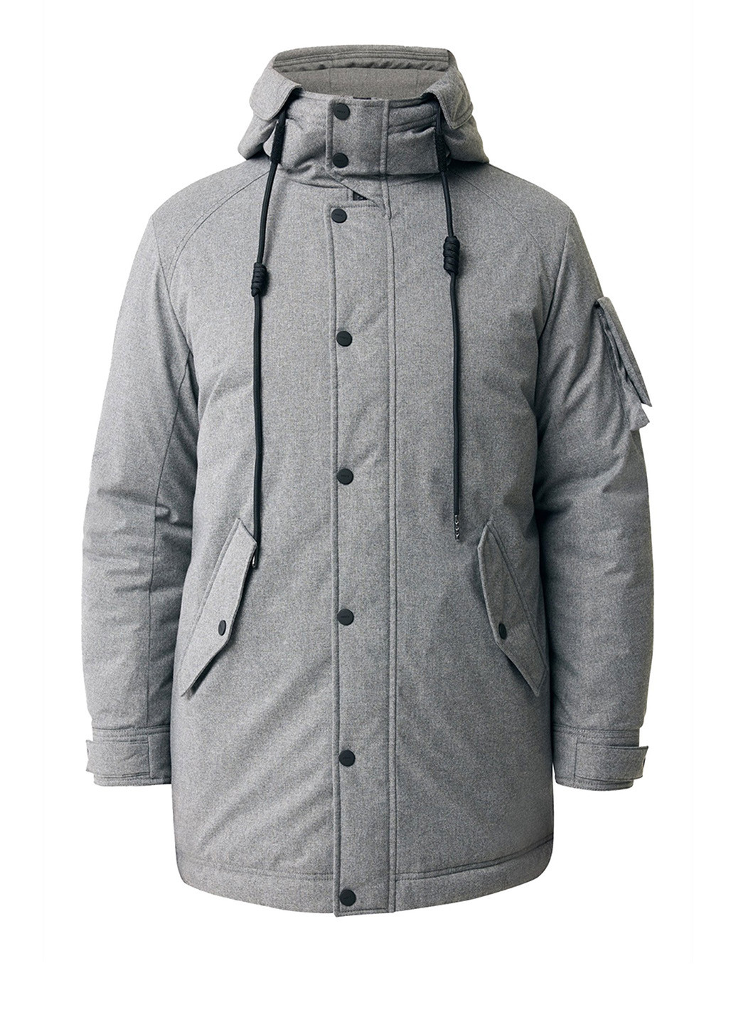 Светло-серая зимняя куртка Mexx