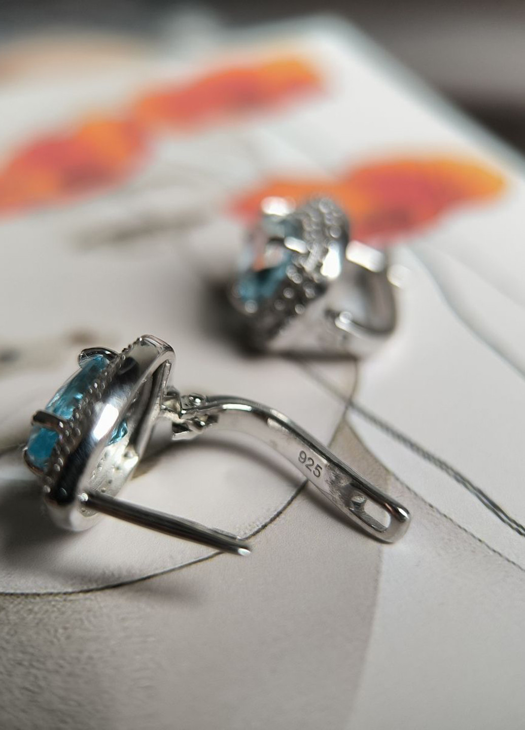 Серьги Silver Flame (329999993)