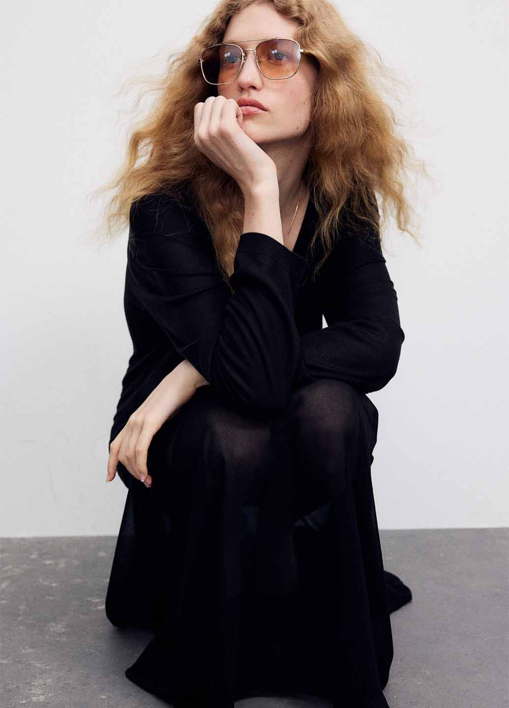 Черный демисезонный пуловер пуловер H&M