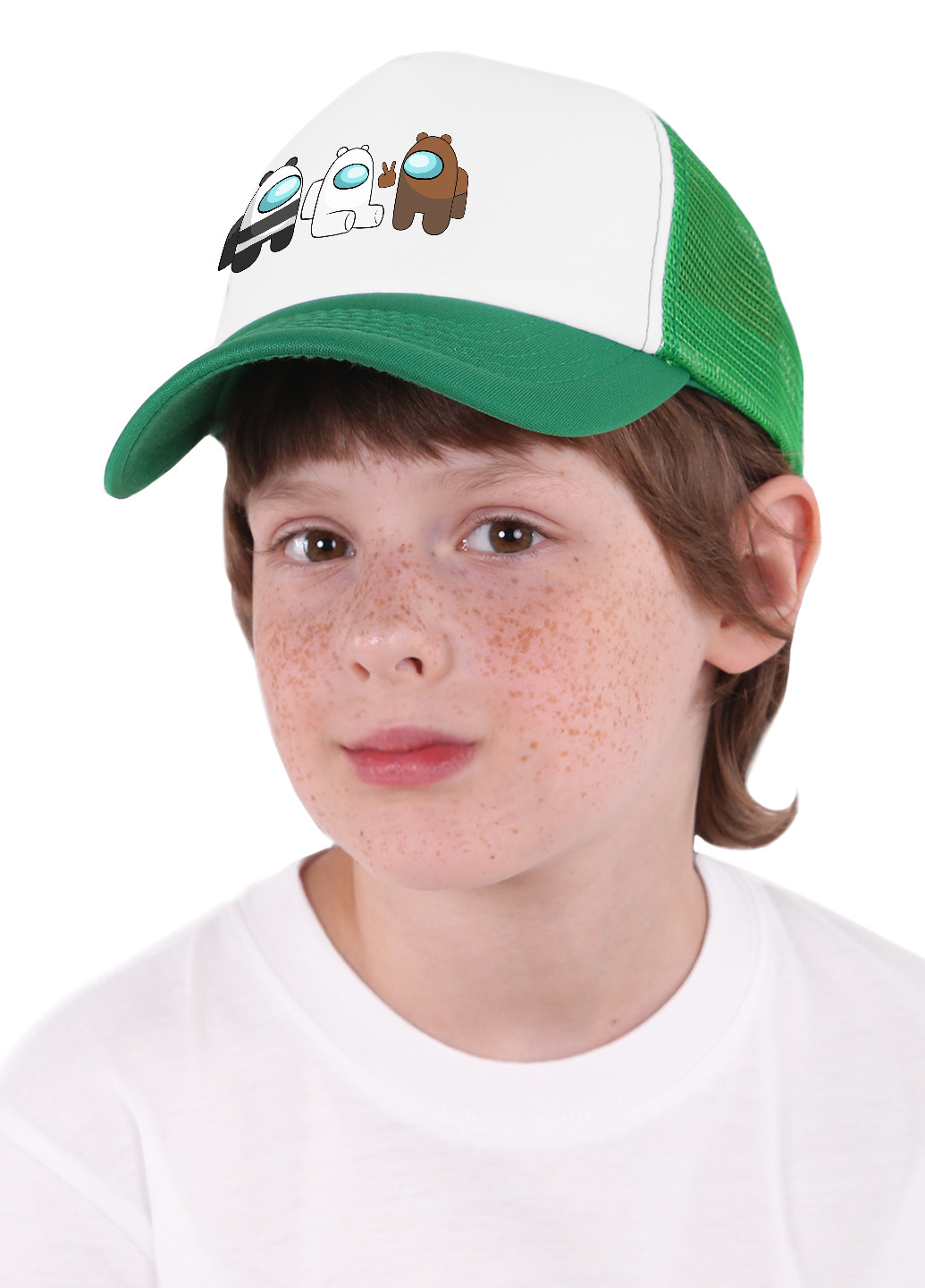 Кепка Тракер дитяча Вся правда про ведмедів (We Bare Bears) (33404-2668) MobiPrint (220769681)