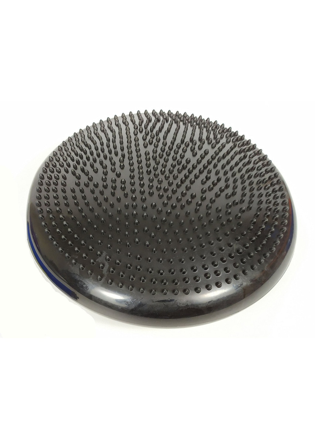 Балансировочная массажная подушка черная (сенсомоторный массажный балансировочный диск для баланса и массажа) EasyFit (241214905)