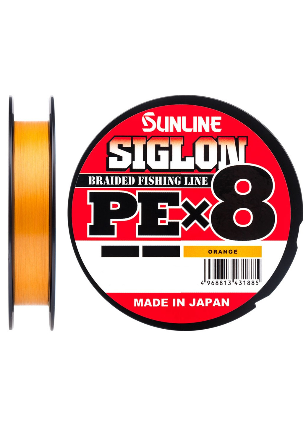 Шнур Siglon PE х8 (оранж.) 150м 0.209мм 11кг/25lb (1658-09-91) Sunline (252468128)