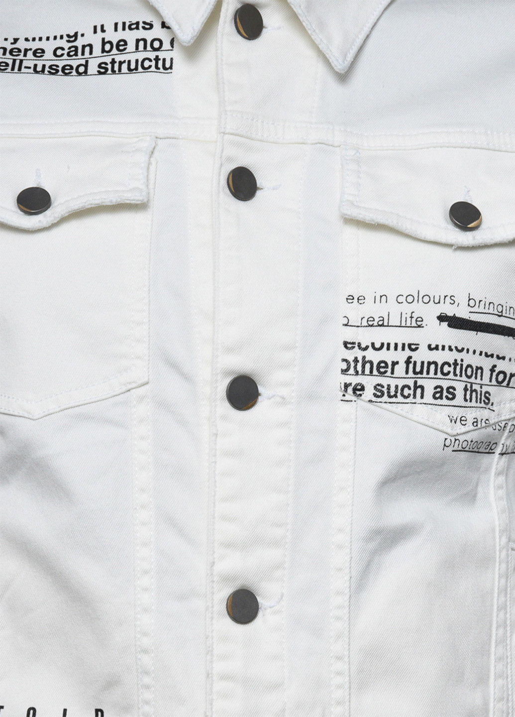 Белая летняя джинсовая куртка Antony Morato