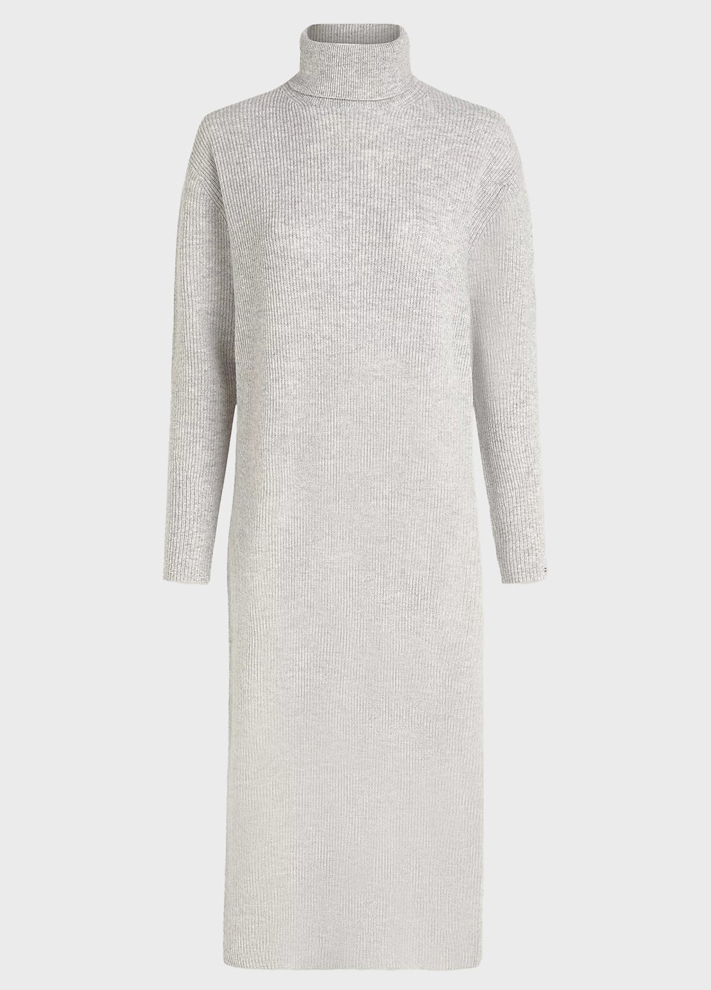 Сіра кежуал сукня сукня светр Tommy Hilfiger однотонна