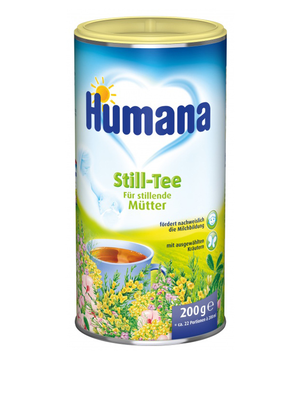 Чай для підвищення лактації, 200 г Humana (151219852)
