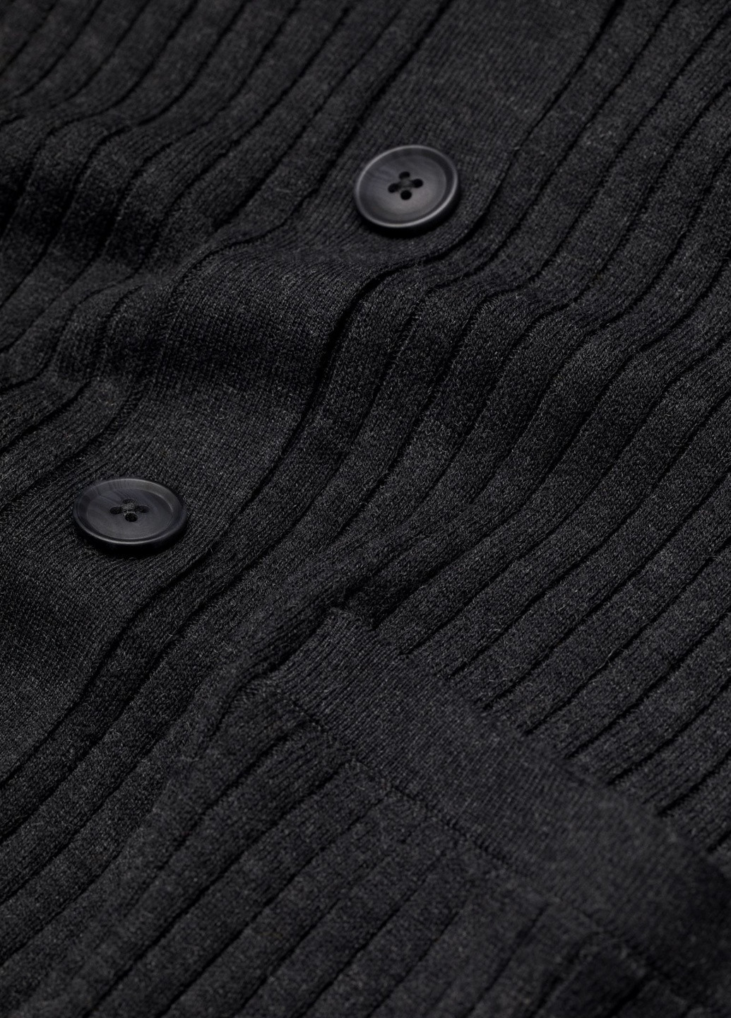 Темно-серый демисезонный кардиган H&M