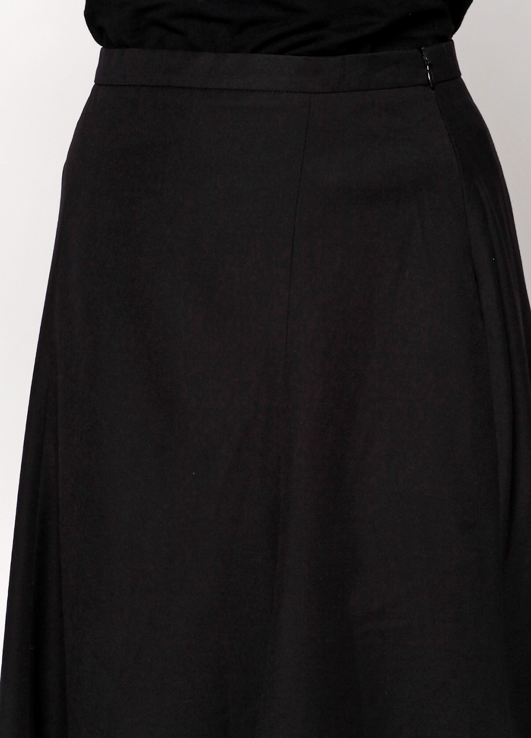 Черная кэжуал однотонная юбка Emilio Corali клешированная