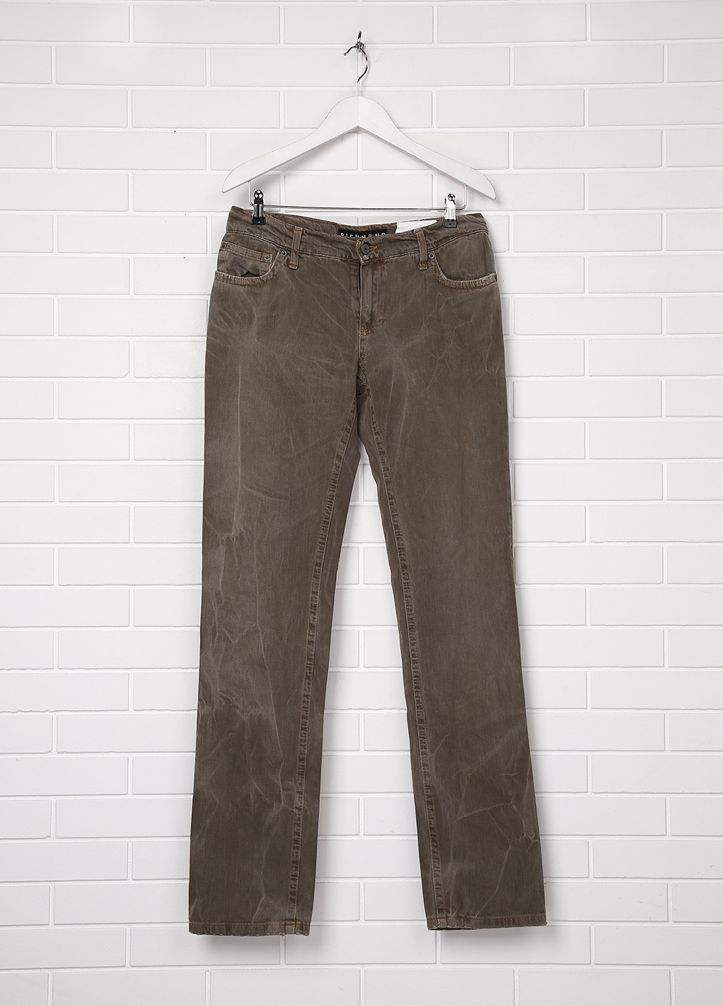 Темно-бежевые демисезонные скинни джинсы Richmond Denim