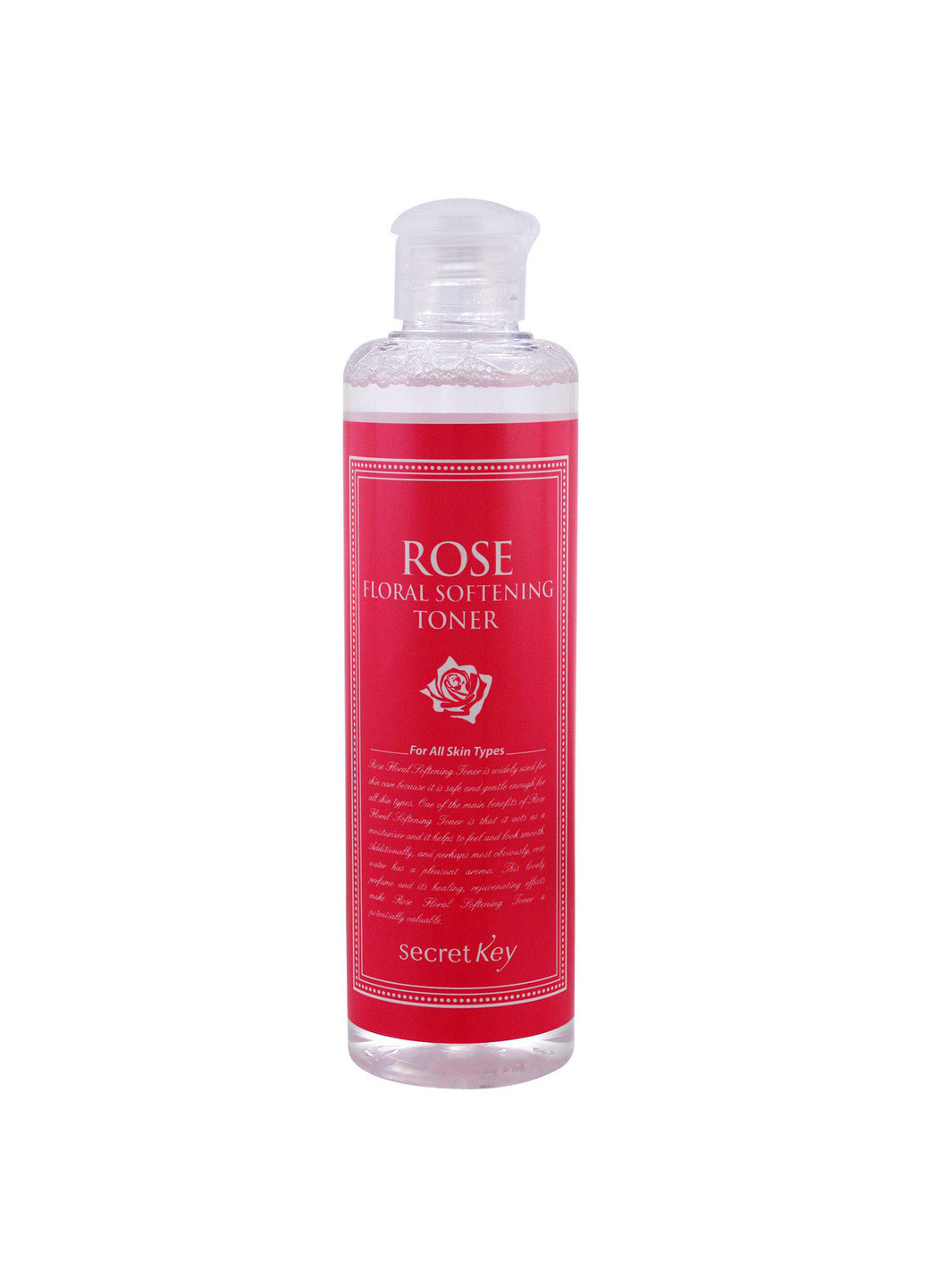 Тонер для лица с розовой водой Rose Floral Softening Toner, 248 мл Secret Key (202413527)