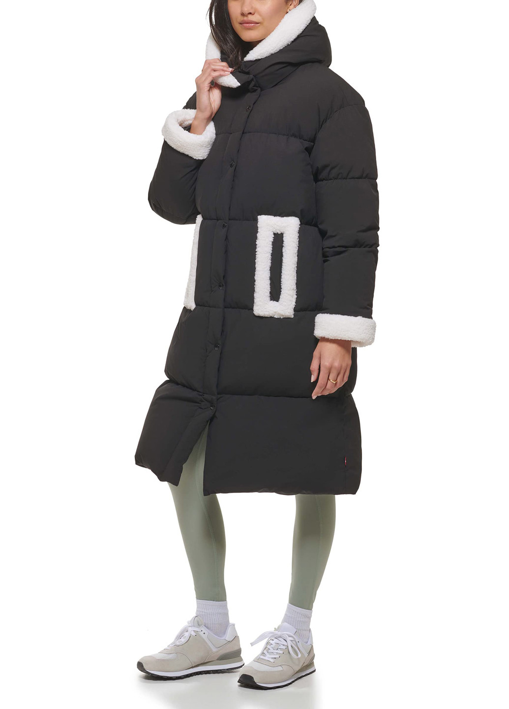 Чорна демісезонна куртка куртка-пальто Levi's