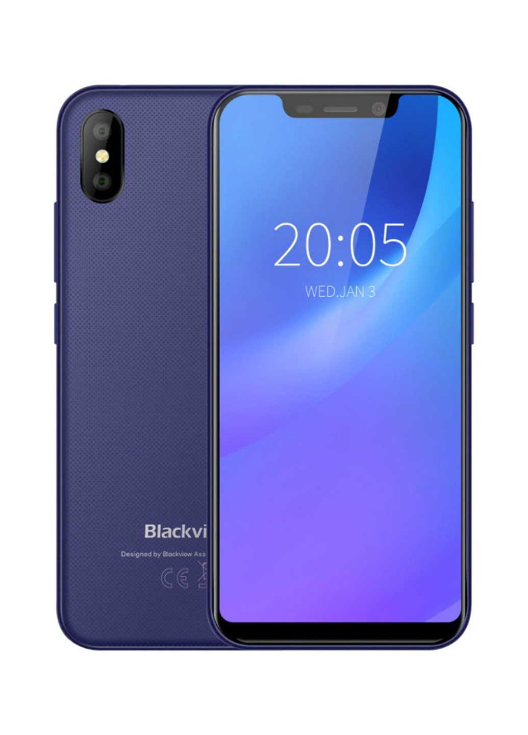 Смартфон A30 2 / 16GB Blue Blackview a30 2/16gb blue (154996827)