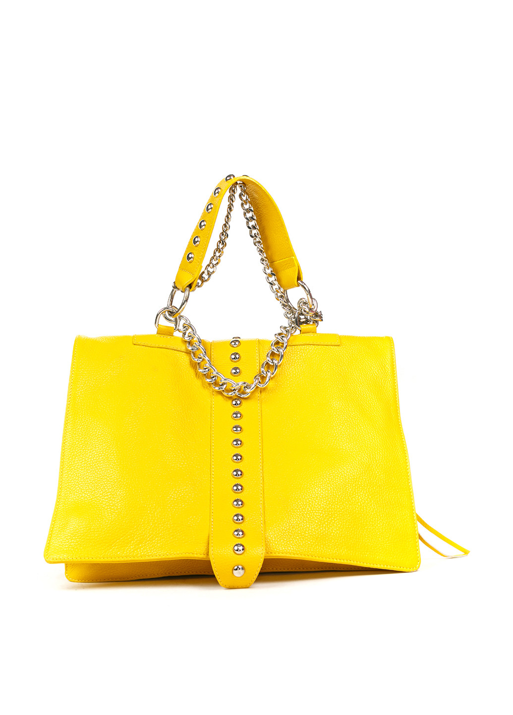 Сумка Italian Bags тоут однотонна жовта кежуал