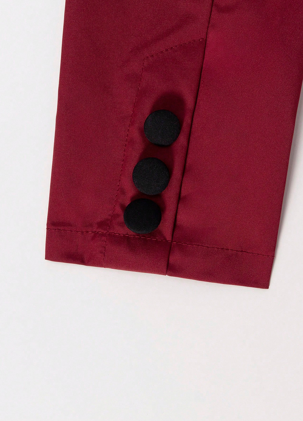 Бордовий демісезонний костюм (піджак, штани) брючний SHEIN