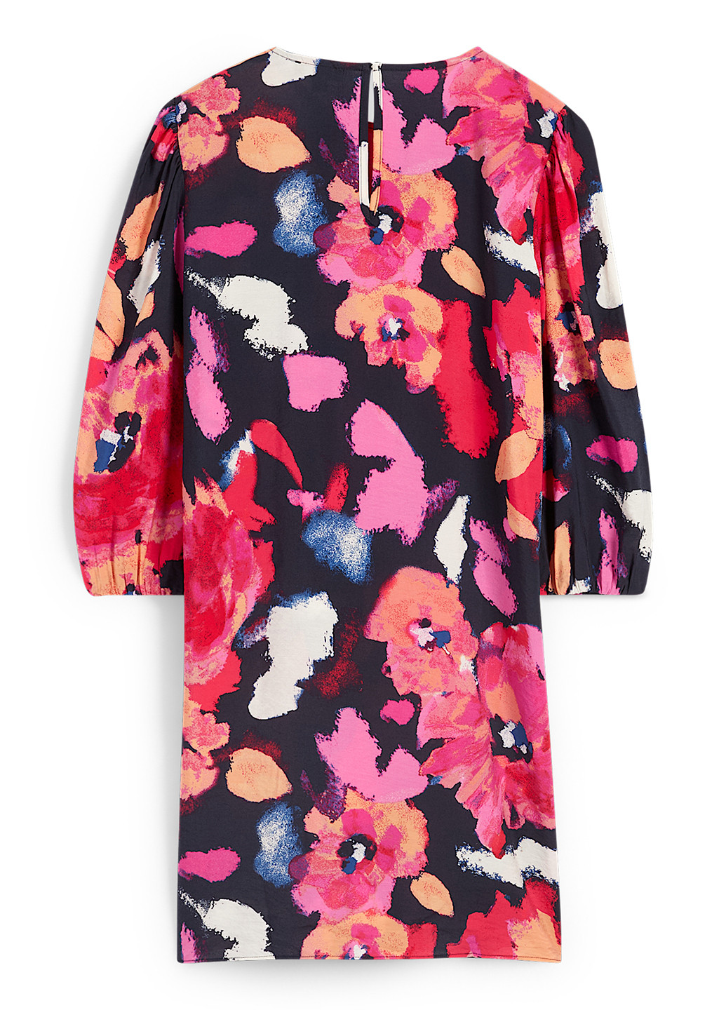 Комбинированное кэжуал платье C&A с цветочным принтом