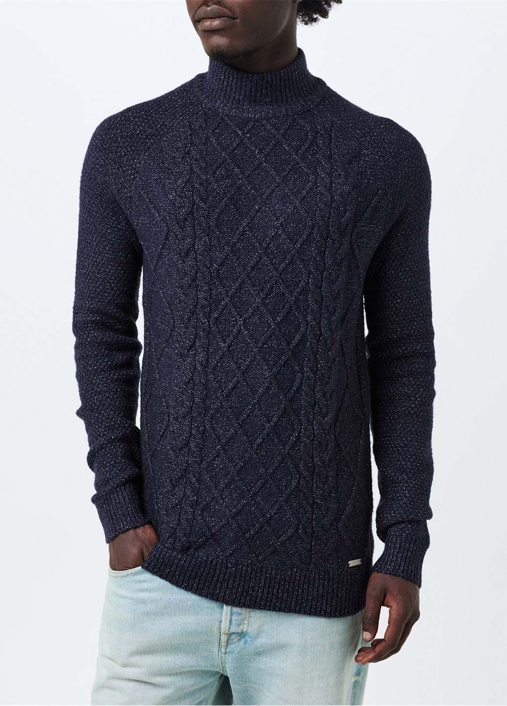 Темно-синій демісезонний светр Threadbare