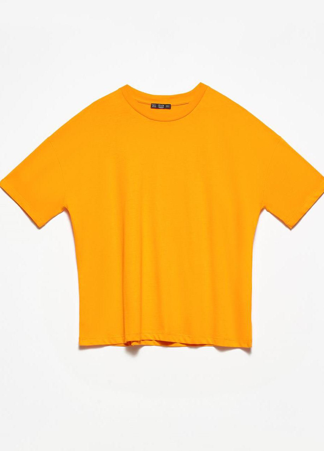 Оранжевая летняя футболка Dilvin