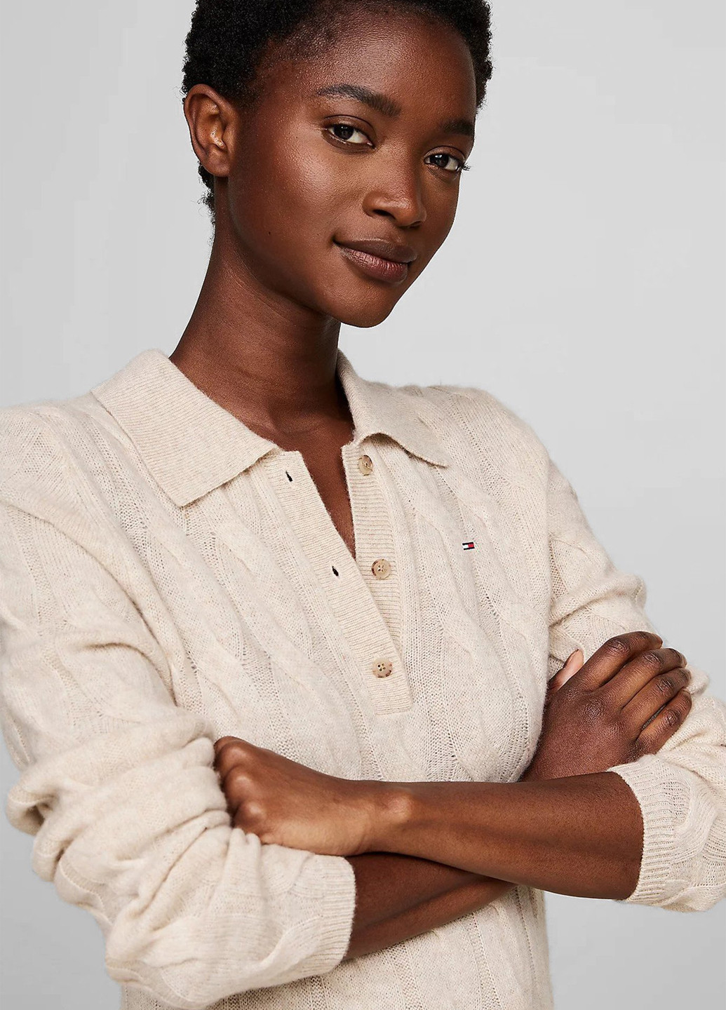 Бежева кежуал сукня Tommy Hilfiger однотонна