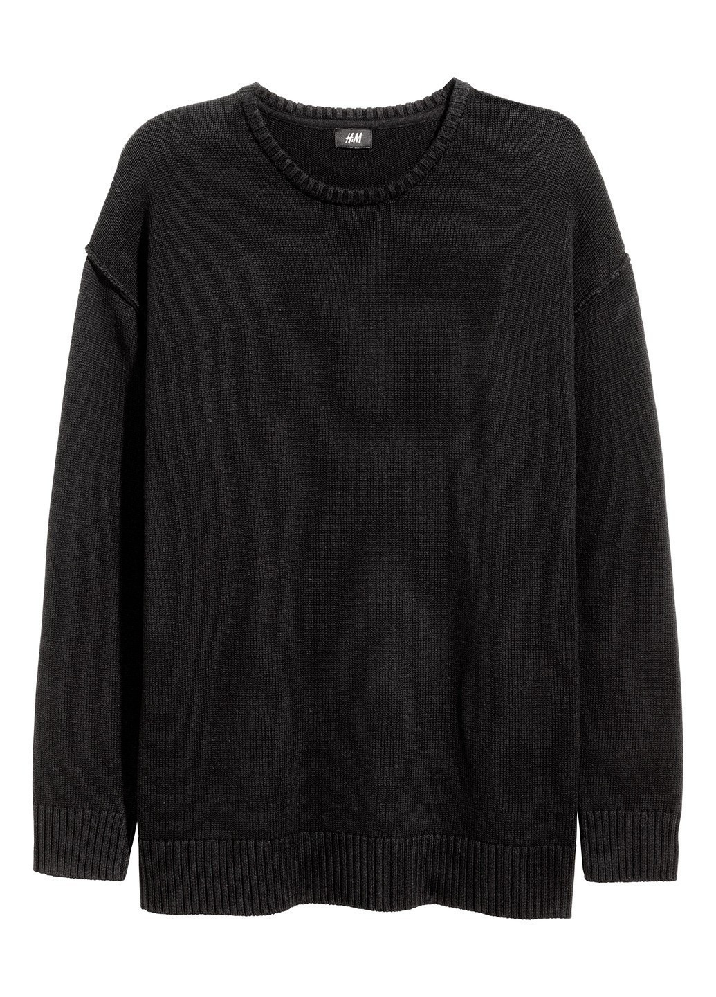 Черный зимний джемпер джемпер H&M