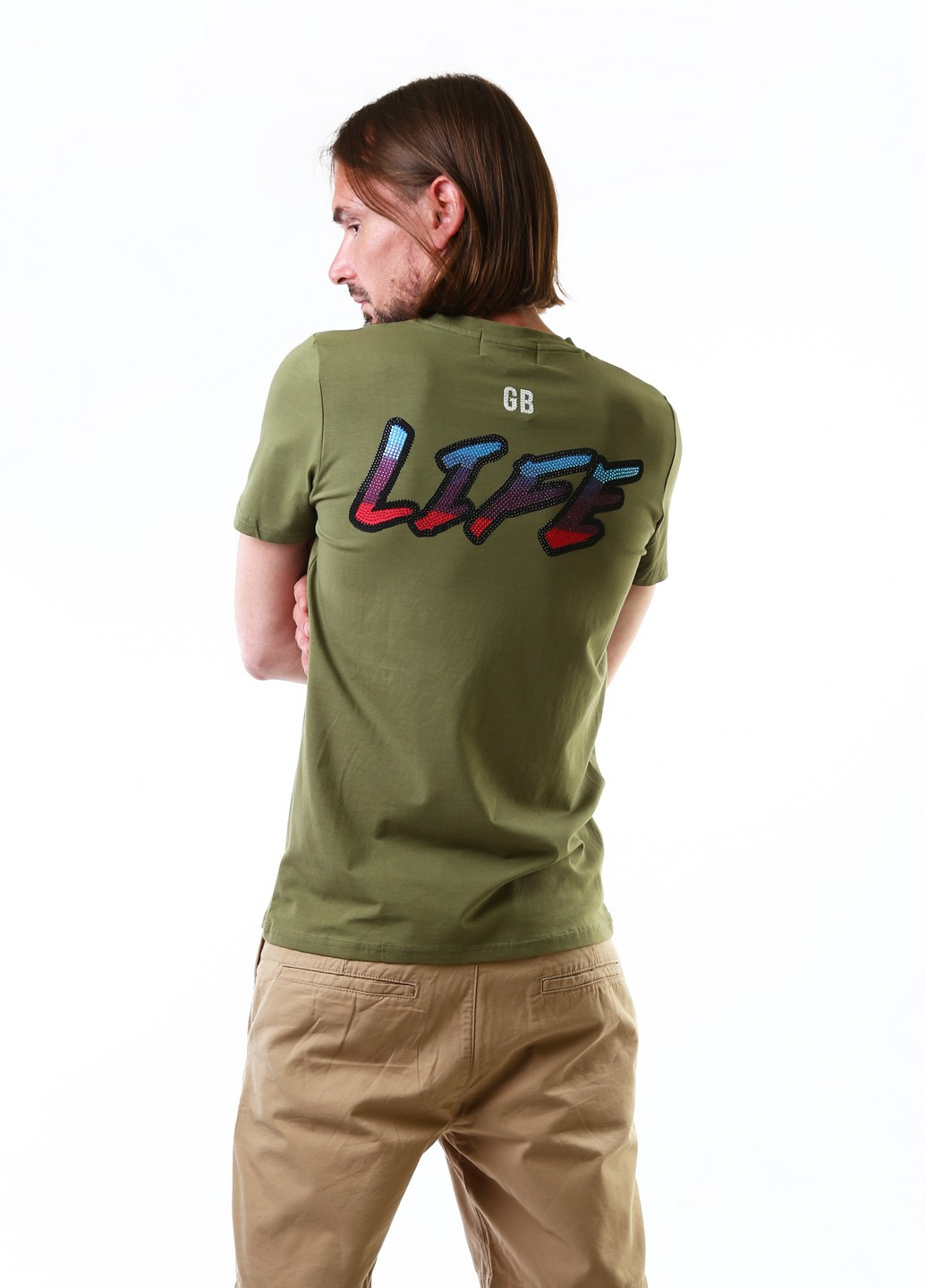 Хакі (оливкова) футболка G-brand