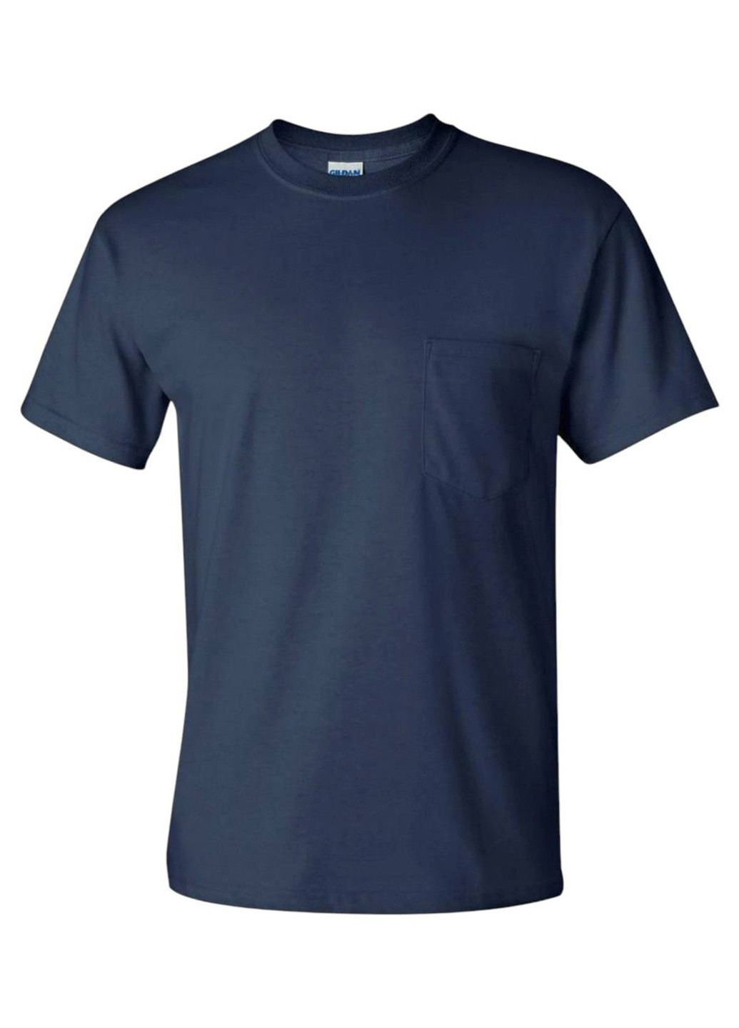 Темно-синя футболка Gildan