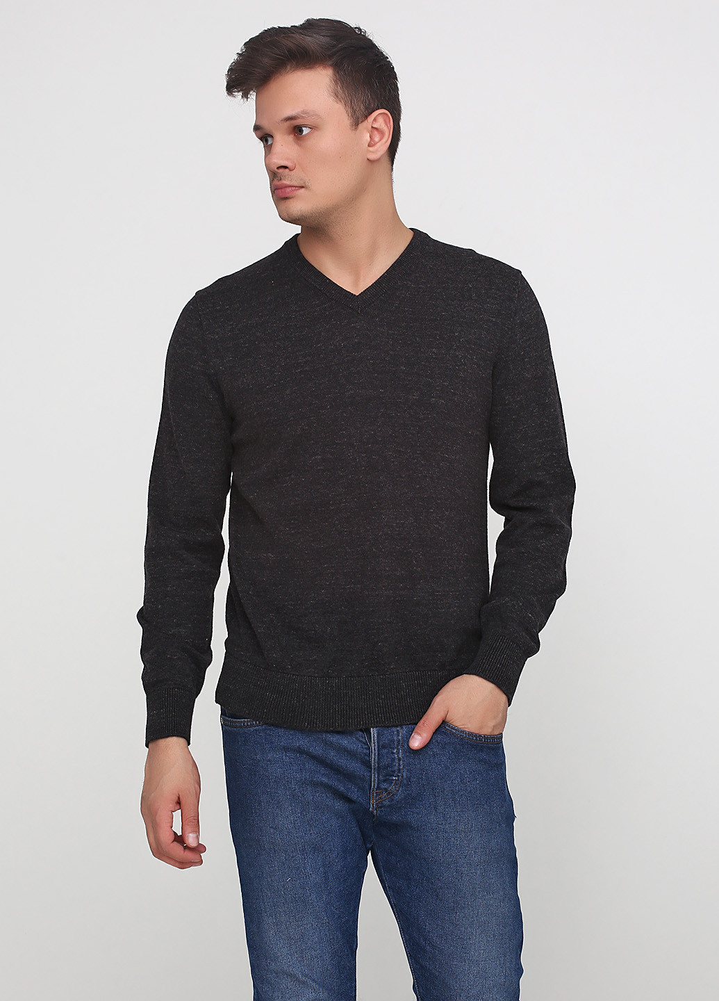 Темно-коричневий демісезонний пуловер пуловер Gap