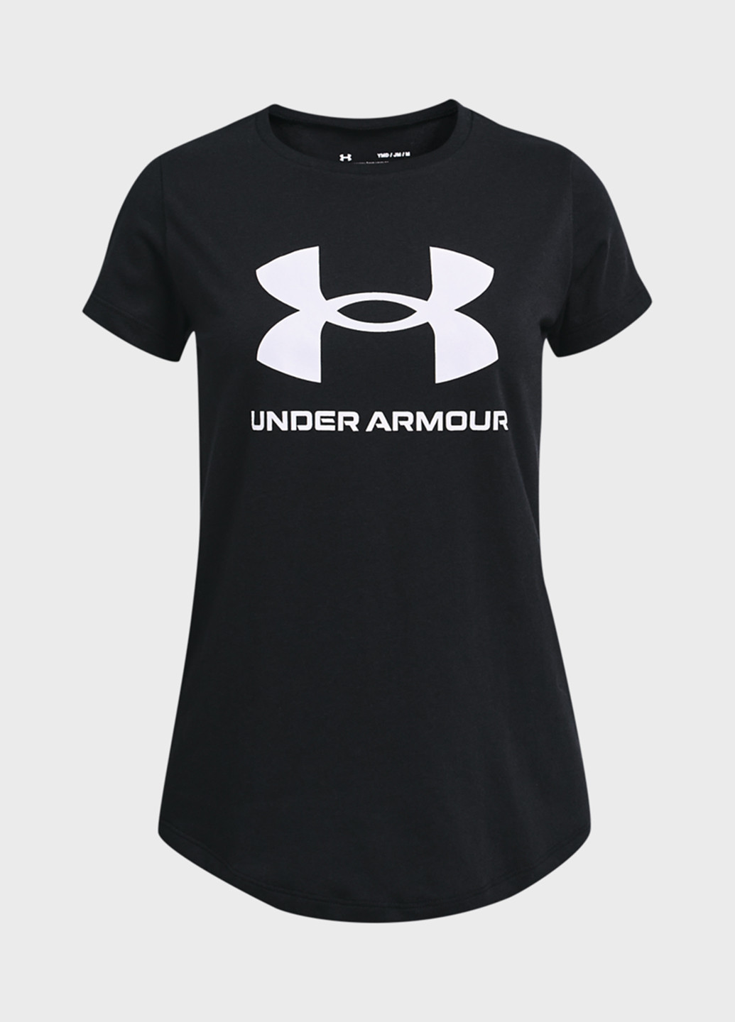 Черная демисезонная футболка Under Armour