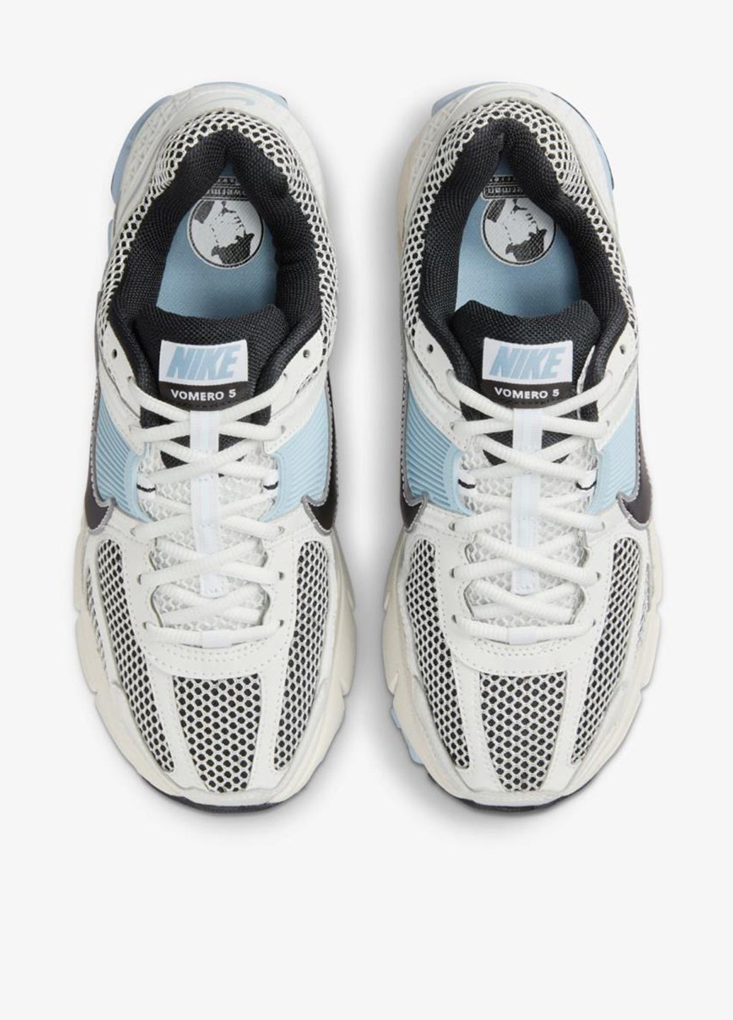 Кросівки FQ7079-001 Nike Zoom Vomero 5 білі демісезони (328004762)