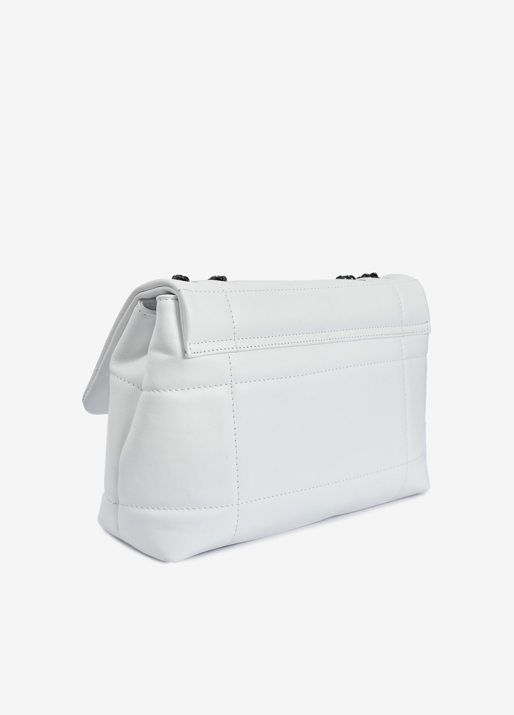 Сумка жіноча шкіряна на ланцюжках крос-боді середня Сrossbody Nappa Regina Notte (253255795)