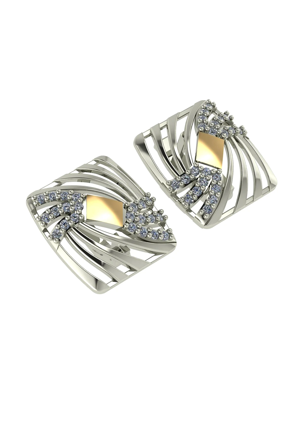 Серьги Silver Wings (25729278)