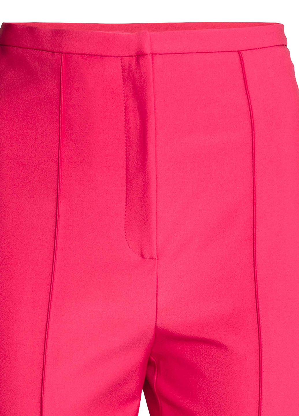 Малиновые классические демисезонные зауженные брюки H&M